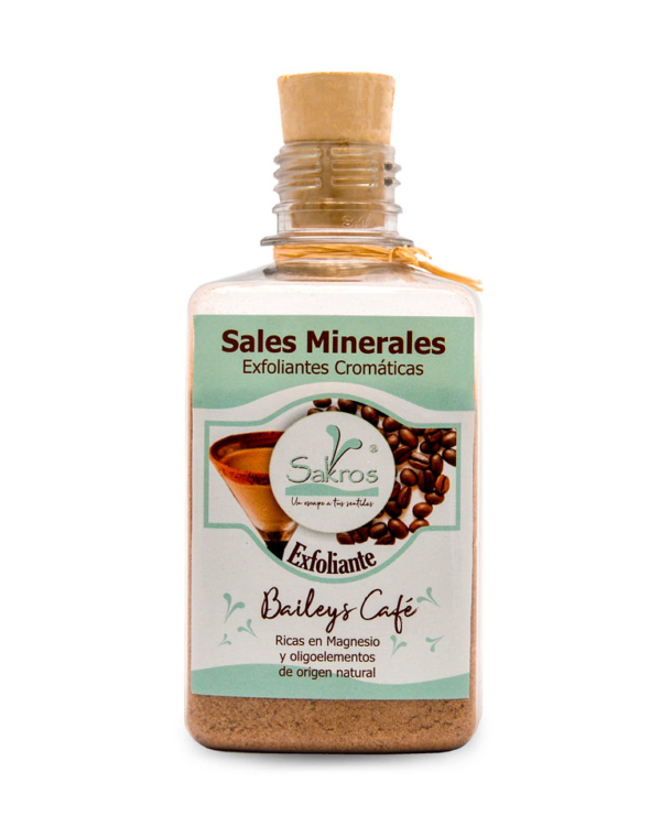 Sales minerales exfoliantes baileys café